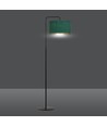 Hilde LP1 Sort/Grøn gulvlampe - Ø35 cm, E27, 230V, uden lyskilde