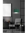 Hilde LP1 Sort/Grøn gulvlampe - Ø35 cm, E27, 230V, uden lyskilde