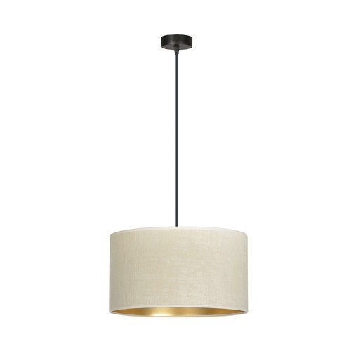Hilde 1 Sort/Hvid pendellampe - Ø35 cm, E27, 230V, uden lyskilde
