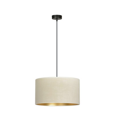 Hilde 1 Sort/Hvid pendellampe - Ø35 cm, E27, 230V, uden lyskilde