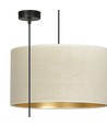 Hilde 1 Sort/Hvid pendellampe - Ø35 cm, E27, 230V, uden lyskilde