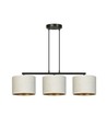 Hilde 3 Sort/Hvid pendellampe - Ø20 cm, E27, 230V, uden lyskilde