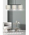Hilde 3 Sort/Hvid pendellampe - Ø20 cm, E27, 230V, uden lyskilde
