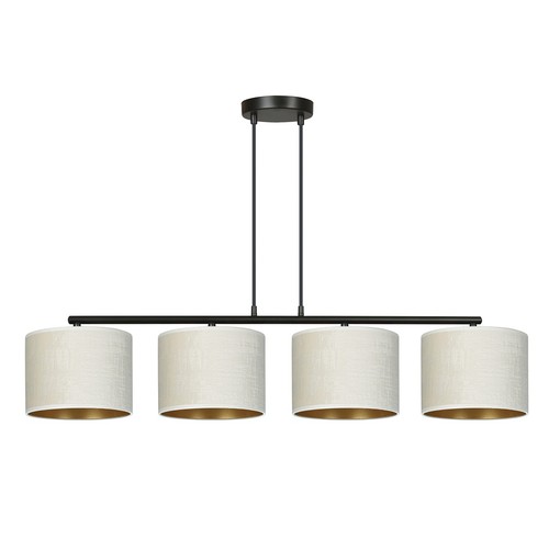 Hilde 4 Sort/Hvid pendellampe - Ø20 cm, E27, 230V, uden lyskilde