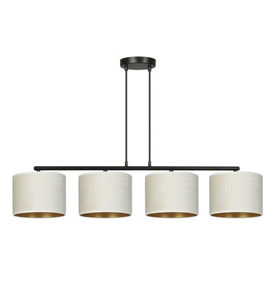 Hilde 4 Sort/Hvid pendellampe - Ø20 cm, E27, 230V, uden lyskilde