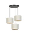 Hilde 3 Sort Premium Hvid pendellampe - Ø20 cm, E27, 230V, uden lyskilde