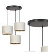 Hilde 3 Sort Premium Hvid pendellampe - Ø20 cm, E27, 230V, uden lyskilde