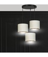 Hilde 3 Sort Premium Hvid pendellampe - Ø20 cm, E27, 230V, uden lyskilde