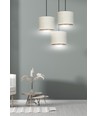 Hilde 3 Sort Premium Hvid pendellampe - Ø20 cm, E27, 230V, uden lyskilde