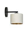Hilde K1 Sort/Hvid væglampe - Ø20 cm, E27, 230V, uden lyskilde