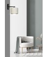 Hilde K1 Sort/Hvid væglampe - Ø20 cm, E27, 230V, uden lyskilde