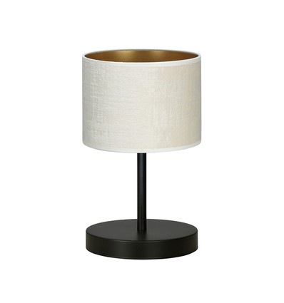 Hilde LN1 Sort/Hvid bordlampe - Ø20 cm, E27, 230V, uden lyskilde