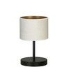 Hilde LN1 Sort/Hvid bordlampe - Ø20 cm, E27, 230V, uden lyskilde