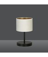 Hilde LN1 Sort/Hvid bordlampe - Ø20 cm, E27, 230V, uden lyskilde