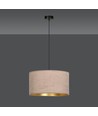 Hilde 1 Sort/Rosa pendellampe - Ø35 cm, E27, 230V, uden lyskilde