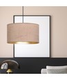 Hilde 1 Sort/Rosa pendellampe - Ø35 cm, E27, 230V, uden lyskilde