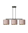 Hilde 3 Sort/Rosa pendellampe - Ø20 cm, E27, 230V, uden lyskilde