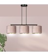 Hilde 3 Sort/Rosa pendellampe - Ø20 cm, E27, 230V, uden lyskilde