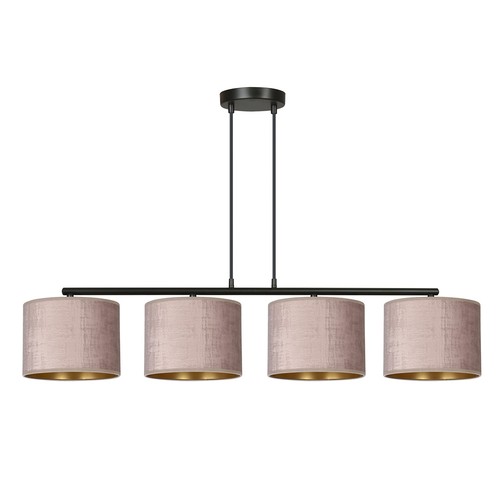 Hilde 4 Sort/Rosa pendellampe - Ø20 cm, E27, 230V, uden lyskilde