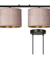 Hilde 4 Sort/Rosa pendellampe - Ø20 cm, E27, 230V, uden lyskilde