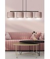 Hilde 4 Sort/Rosa pendellampe - Ø20 cm, E27, 230V, uden lyskilde