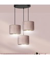 Hilde 3 Sort Premium Rosa pendellampe - Ø20 cm, E27, 230V, uden lyskilde