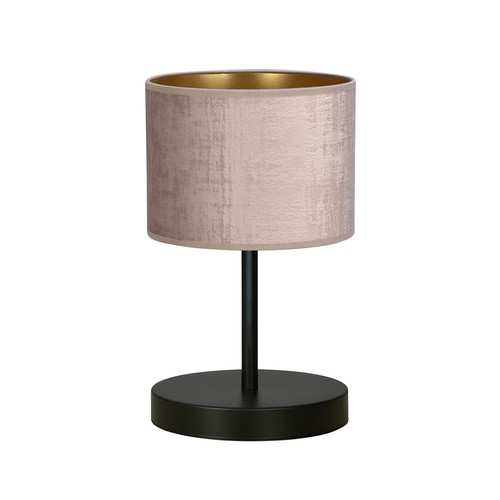 Hilde LN1 Sort/Rosa bordlampe - Ø20 cm, E27, 230V, uden lyskilde