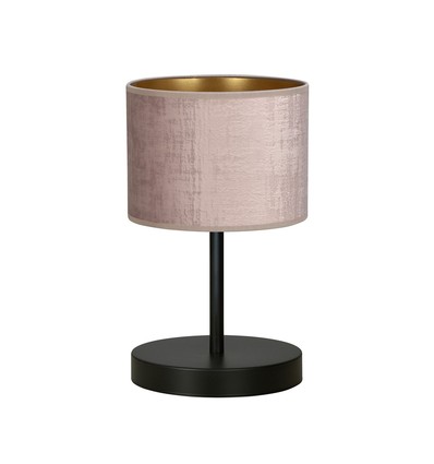 Hilde LN1 Sort/Rosa bordlampe - Ø20 cm, E27, 230V, uden lyskilde
