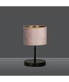 Hilde LN1 Sort/Rosa bordlampe - Ø20 cm, E27, 230V, uden lyskilde