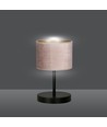 Hilde LN1 Sort/Rosa bordlampe - Ø20 cm, E27, 230V, uden lyskilde