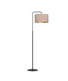 Hilde LP1 Sort/Rosa gulvlampe - Ø35 cm, E27, 230V, uden lyskilde
