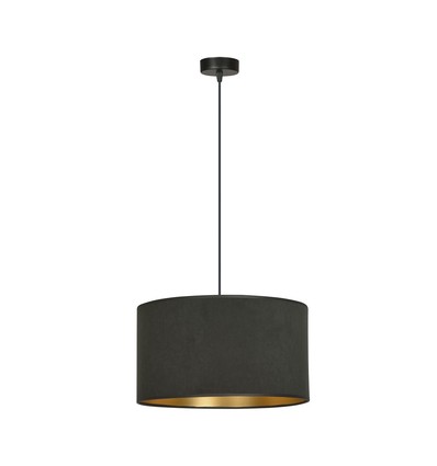 Hilde 1 Sort pendellampe - Ø35 cm, E27, 230V, uden lyskilde