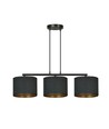 Hilde 3 Sort pendellampe - Ø20 cm, E27, 230V, uden lyskilde