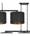 Hilde 3 Sort pendellampe - Ø20 cm, E27, 230V, uden lyskilde