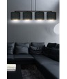 Hilde 4 Sort pendellampe - Ø20 cm, E27, 230V, uden lyskilde