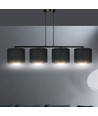 Hilde 4 Sort pendellampe - Ø20 cm, E27, 230V, uden lyskilde