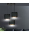 Hilde 3 Premium Sort pendellampe - Ø20 cm, E27, 230V, uden lyskilde