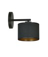 Hilde K1 Sort væglampe - Ø20 cm, E27, 230V, uden lyskilde