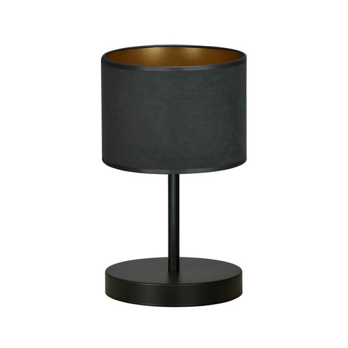 Hilde LN1 Sort bordlampe - Ø20 cm, E27, 230V, uden lyskilde