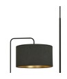 Hilde LP1 Sort gulvlampe - Ø35 cm, E27, 230V, uden lyskilde