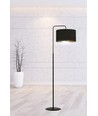 Hilde LP1 Sort gulvlampe - Ø35 cm, E27, 230V, uden lyskilde
