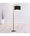 Hilde LP1 Sort gulvlampe - Ø35 cm, E27, 230V, uden lyskilde