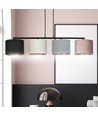 Hilde 4 Sort Mix pendellampe - Ø20 cm, E27, 230V, uden lyskilde