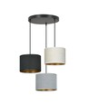 Hilde 3 Sort Premium Mix pendellampe - Ø20 cm, E27, 230V, uden lyskilde
