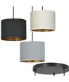 Hilde 3 Sort Premium Mix pendellampe - Ø20 cm, E27, 230V, uden lyskilde