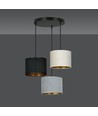 Hilde 3 Sort Premium Mix pendellampe - Ø20 cm, E27, 230V, uden lyskilde