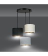 Hilde 3 Sort Premium Mix pendellampe - Ø20 cm, E27, 230V, uden lyskilde