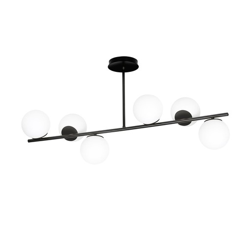 Bior 6 Sort loftslampe - Ø15 cm, E14, 230V, uden lyskilde
