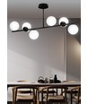 Bior 6 Sort loftslampe - Ø15 cm, E14, 230V, uden lyskilde