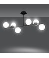 Bior 6 Sort loftslampe - Ø15 cm, E14, 230V, uden lyskilde